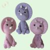 Cukor dínó figura – 8 cm – fiús/lányos változat (tortadísz)