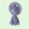 Cukor dínó figura – 8 cm – fiús/lányos változat (tortadísz)