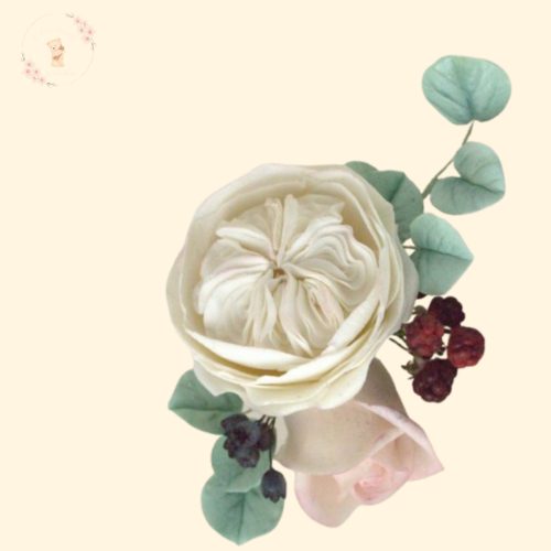 Esküvői Cukorvirág Szett – Bogyós Románc (limitált)