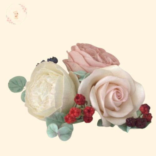 Esküvői Cukorvirág Szett – Bogyós Románc (limitált)