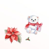 Karácsonyi tortadíszek