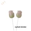 Cukor rózsa bimbó – kézzel készült tortadísz (több színben)