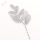 Nagy fehér ruszkusz ág – prémium cukorlevél tortadísz