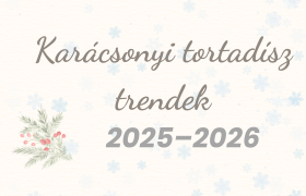 Karácsonyi tortadísz trendek 2025–2026